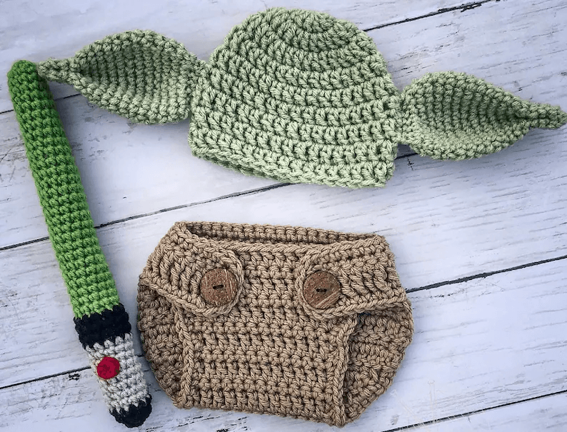 baby yoda themed baby clothes